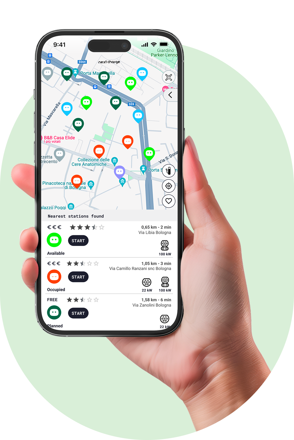 Nextcharge app mobile